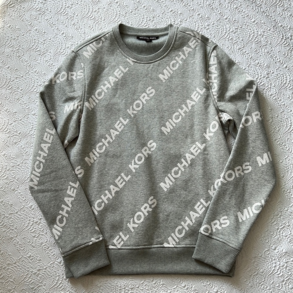 Michael Kors crew neck Mens sweatshirt size small